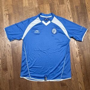 Vintage Y2K Atletica El Salvador La Selecta 2003 Home Soccer Jersey Mens Large